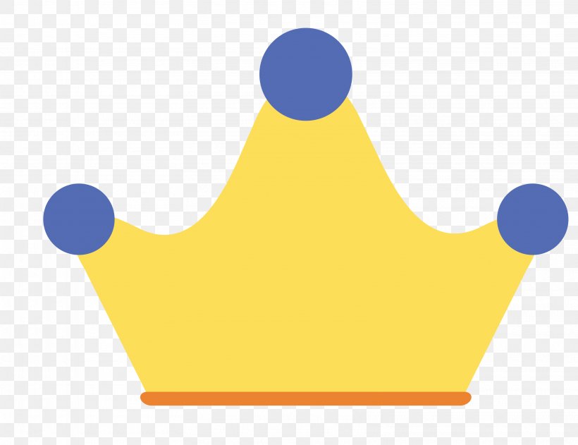 Yellow Blue Crown, PNG, 3230x2487px, Yellow, Area, Blue, Cartoon, Crown Download Free