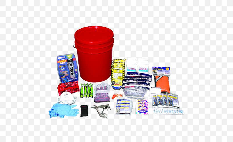 Emergency Evacuation Disaster Ready America Survival Kit, PNG, 500x500px, Emergency, Bucket, Disaster, Emergency Evacuation, Plastic Download Free