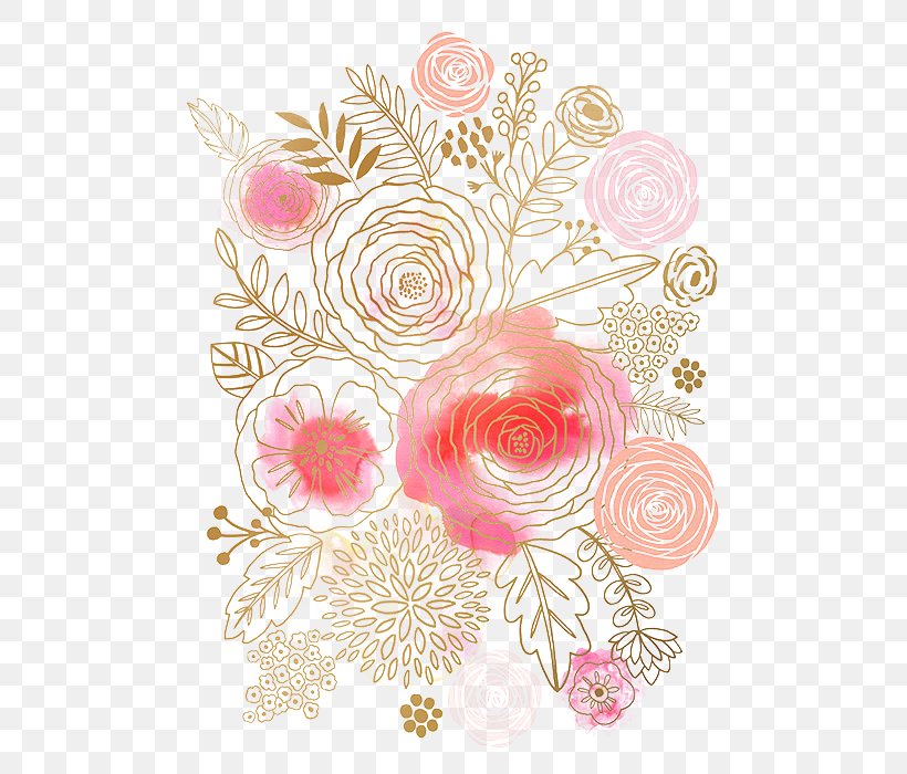 Flower Watercolor Painting Floral Design Pink, PNG, 500x700px, Flower, Art, Color, Drawing, Flora Download Free