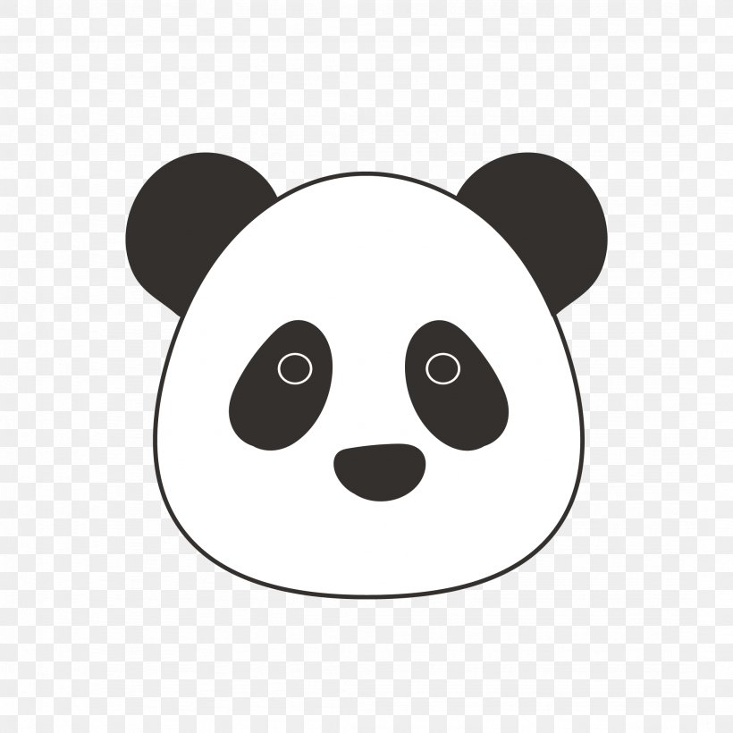Giant Panda Bear Lion Mask Red Panda, PNG, 2154x2154px, Giant Panda, Animal, Bear, Black And White, Carnival Download Free