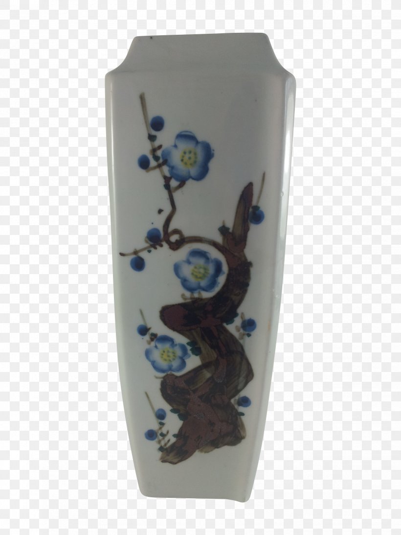Vase Blue And White Pottery Ceramic Cobalt Blue Urn, PNG, 2448x3264px, Vase, Artifact, Blue, Blue And White Porcelain, Blue And White Pottery Download Free