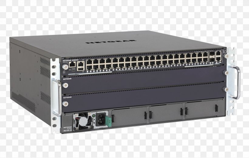 Netgear Network Switch Technical Support 10 Gigabit Ethernet 19-inch Rack, PNG, 3300x2100px, 10 Gigabit Ethernet, 19inch Rack, Netgear, Audio Receiver, Computer Component Download Free