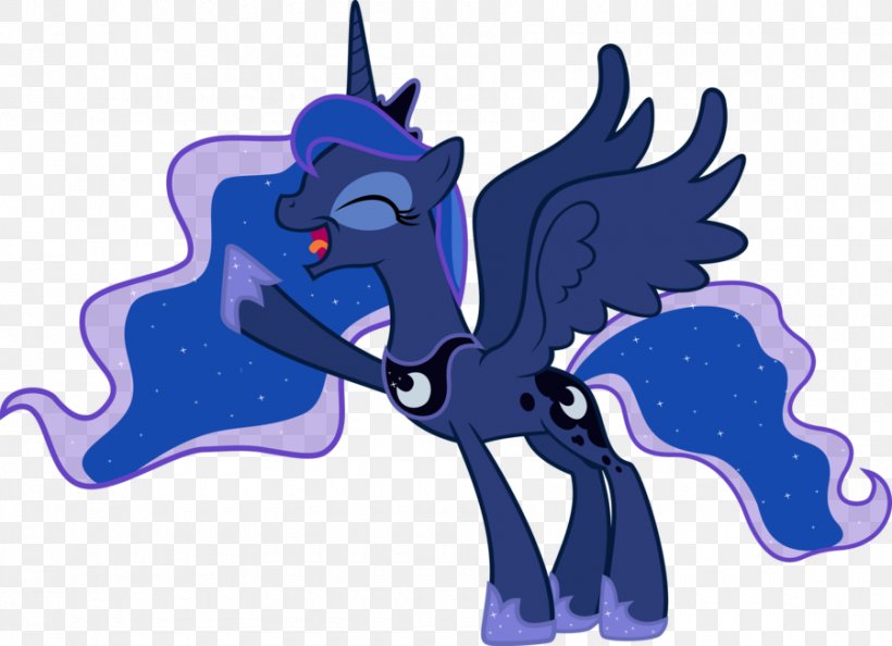 Pony Princess Luna Twilight Sparkle Horse Princess Celestia, PNG, 900x653px, Pony, Animal Figure, Art, Blue, Canterlot Download Free