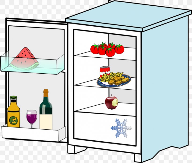 Refrigerator Magnets Freezers Home Appliance Clip Art, PNG, 1024x866px, Refrigerator, Area, Cupboard, Freezers, Furniture Download Free