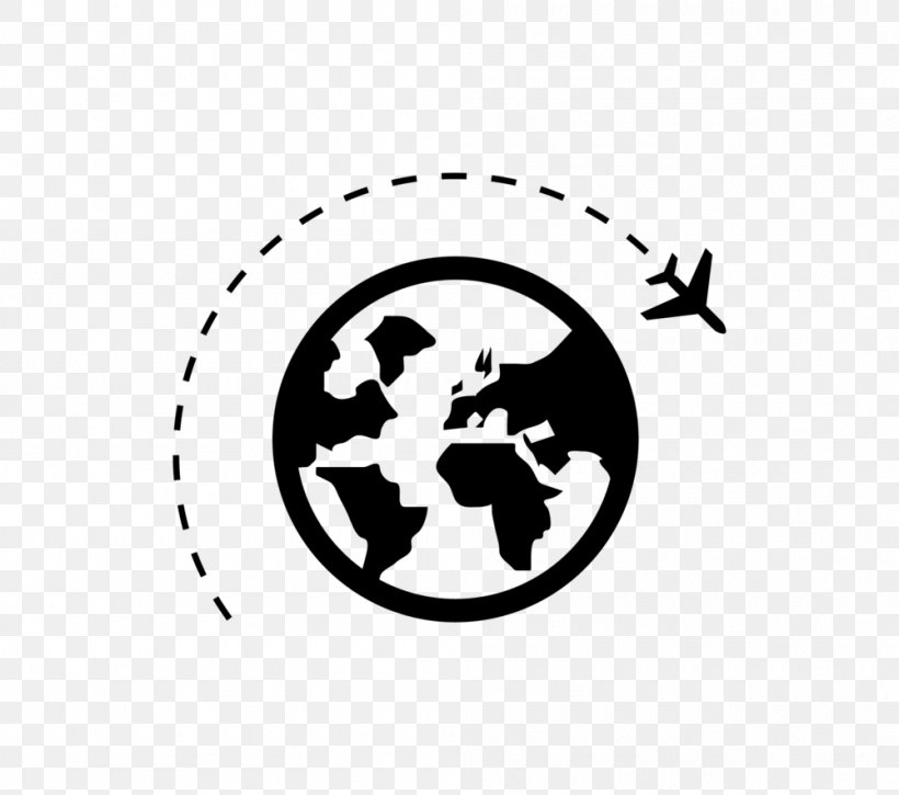 World Travel Earth Globe, PNG, 1000x885px, World, Area, Black, Black And White, Brand Download Free
