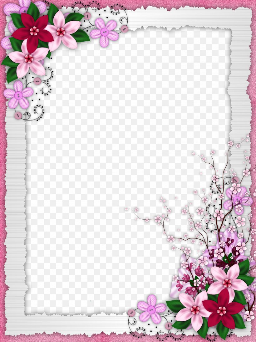 Flower Picture Frame, PNG, 1500x2000px, Flower, Art, Blossom, Cherry Blossom, Drawing Download Free