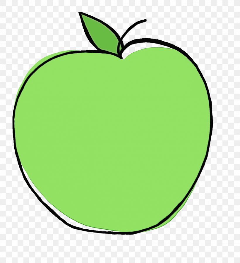 Green Leaf Apple Granny Smith Clip Art, PNG, 1288x1413px, Watercolor, Apple, Fruit, Granny Smith, Green Download Free