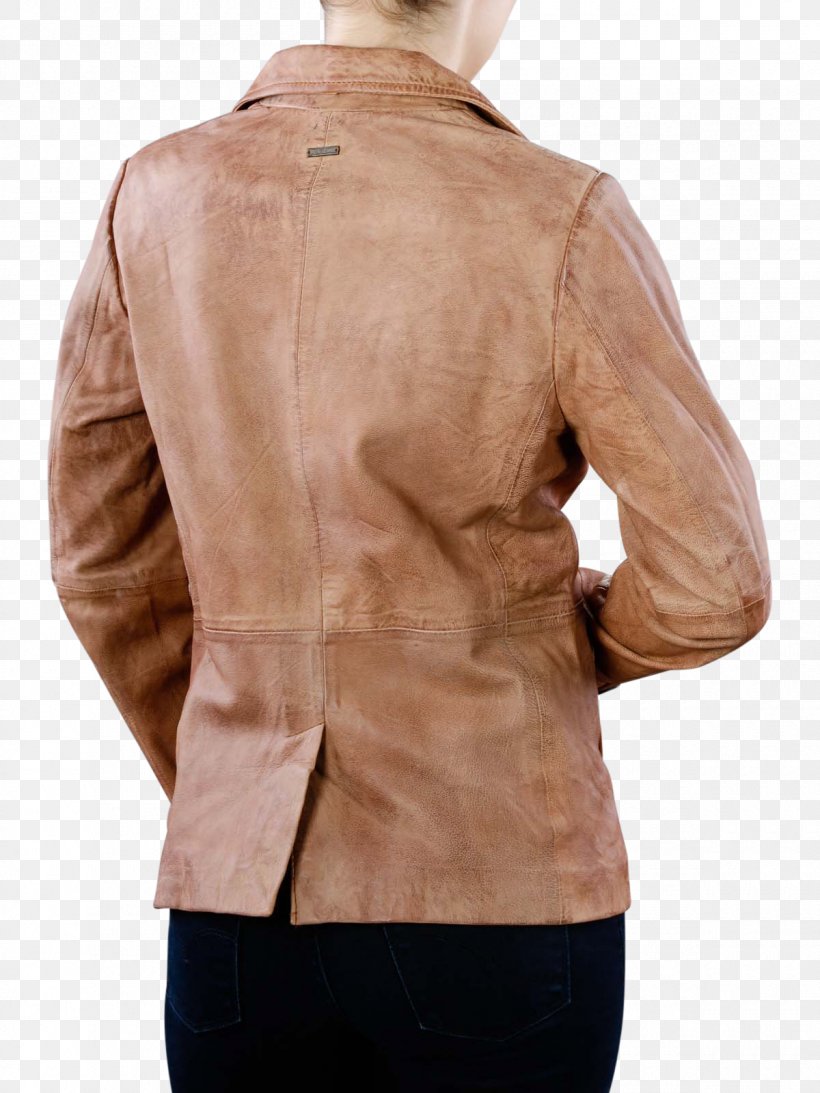 Leather Jacket Pepe Jeans, PNG, 1200x1600px, Leather Jacket, Beige, Cognac, Dostawa, Guarantee Download Free