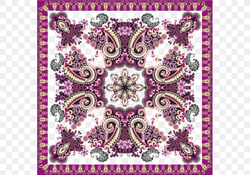 Paisley Textile, PNG, 575x575px, Paisley, Art, Magenta, Motif, Pink Download Free