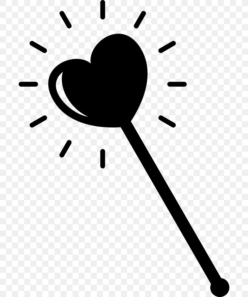 Wand Magician Magic Stick, PNG, 698x980px, 50 Cent, Wand, Area, Black And White, Heart Download Free
