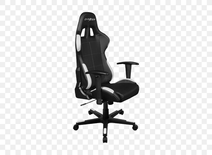 Gaming Chairs Office & Desk Chairs DXRacer Formula Series Black And Oh/fh08/nb DXRacer Formula Series Oh/fd99/n, PNG, 600x600px, Gaming Chairs, Black, Chair, Comfort, Desk Download Free