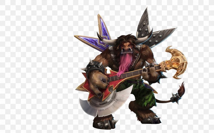 Heroes Of The Storm Video Game Tauren, PNG, 3600x2250px, Heroes Of The Storm, Action Figure, Blizzard Entertainment, Computer Software, Falstad Granmartello Download Free