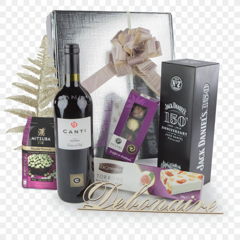 Liqueur Wine Food Gift Baskets Hamper, PNG, 1000x1000px, Liqueur, Basket, Bottle, Box, Distilled Beverage Download Free