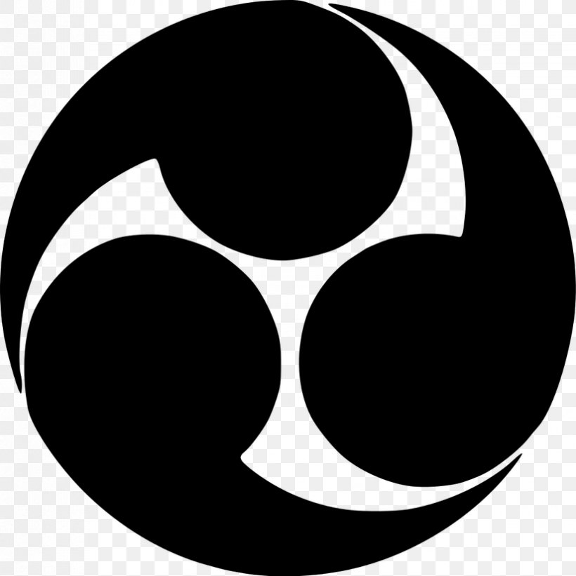Ryukyu Kingdom Tomoe Symbol Shinto Shrine 鞆, PNG, 825x827px, Ryukyu Kingdom, Black, Black And White, Comma, Crest Download Free