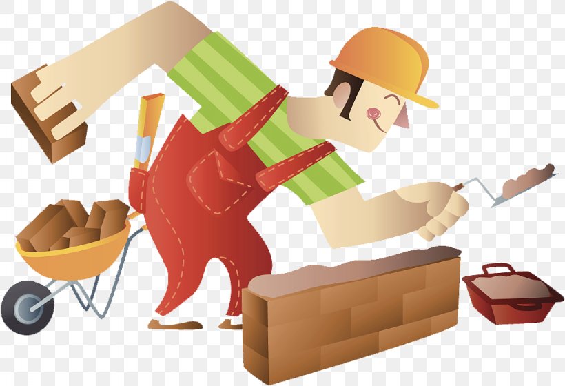 Brick Drawing Cartoon Illustration, PNG, 1024x700px, Brick, Architectural Engineering, Building, Cartoon, Construction Worker Download Free