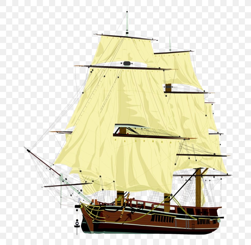 Sail Brigantine Ship Clipper Barquentine, PNG, 725x800px, Sail, Baltimore Clipper, Barque, Barquentine, Boat Download Free