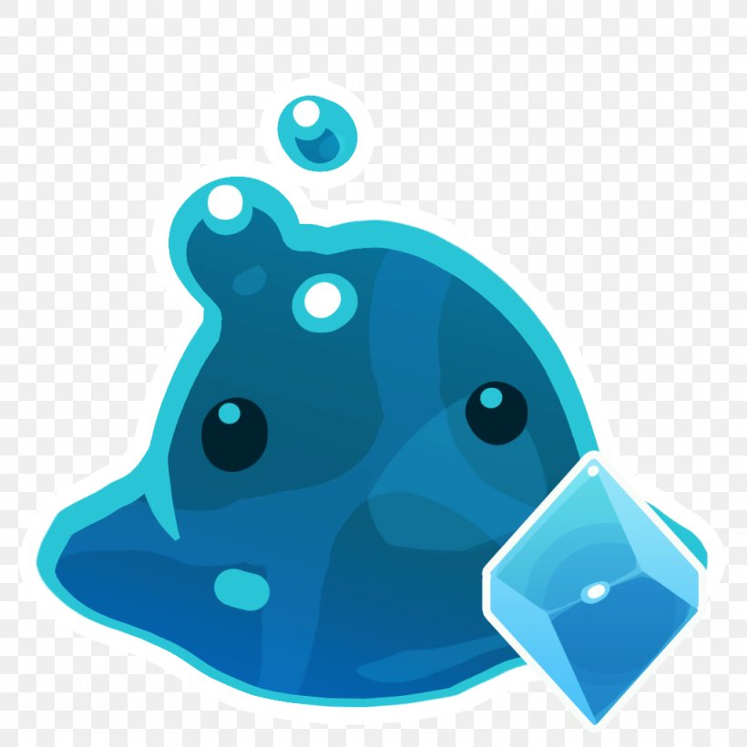 Slime Rancher Game Monomi Park, PNG, 1024x1024px, Slime Rancher, Aqua, Blue, Early Access, Electric Blue Download Free