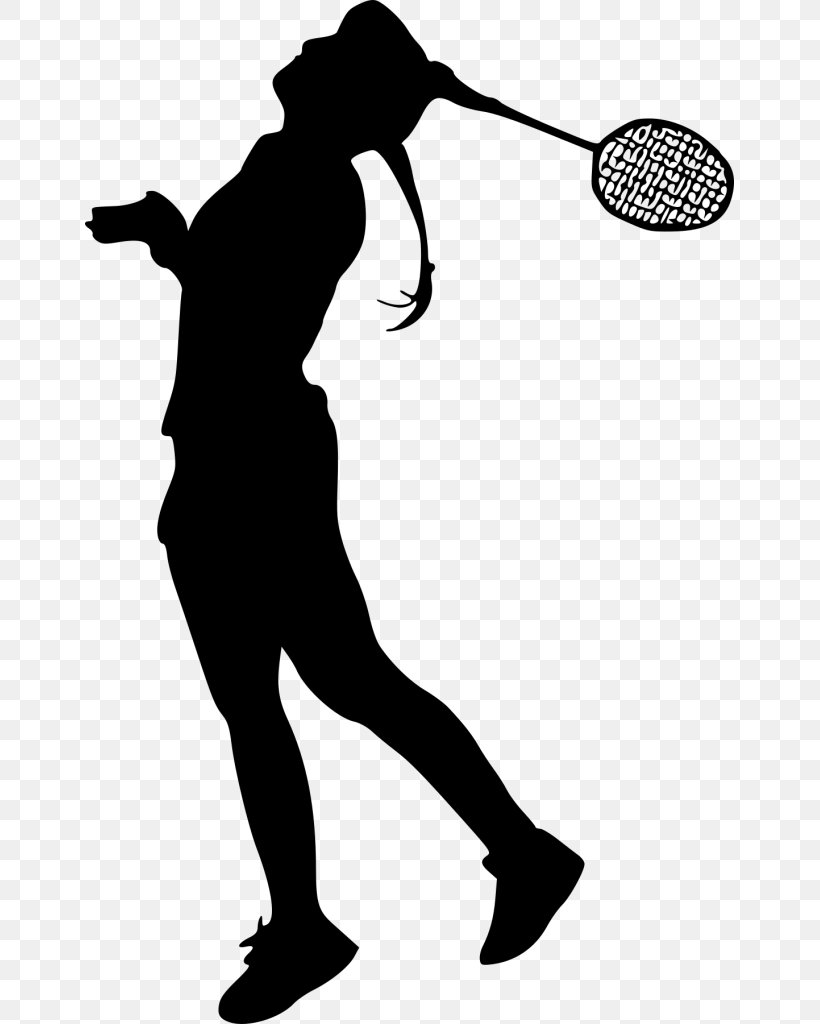 Badminton Silhouette Sport Clip Art, PNG, 649x1024px, Badminton, Arm, Artwork, Black, Black And White Download Free