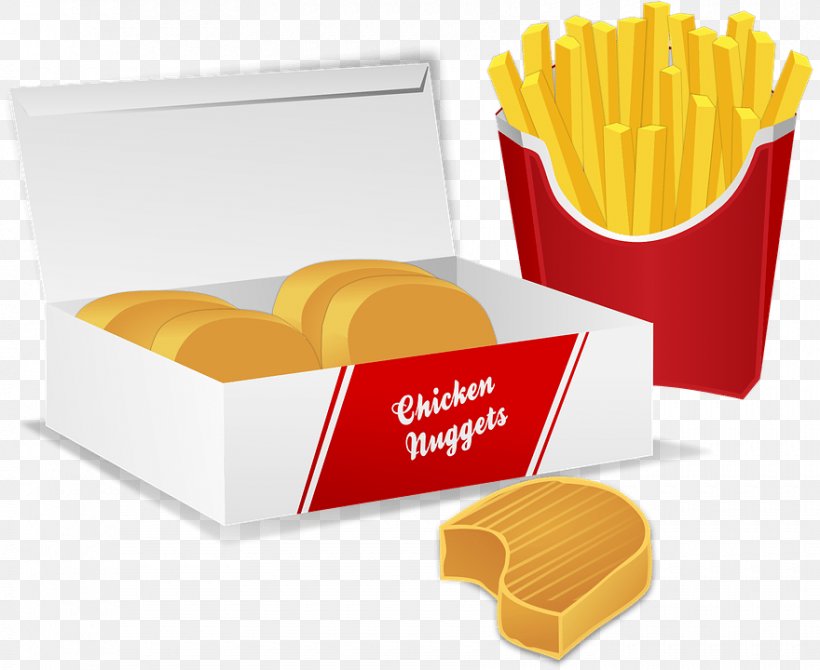 Chicken Nugget French Fries Fried Chicken Fast Food, PNG, 880x720px, Chicken Nugget, Box, Chicken, Chicken As Food, Cuisine Download Free