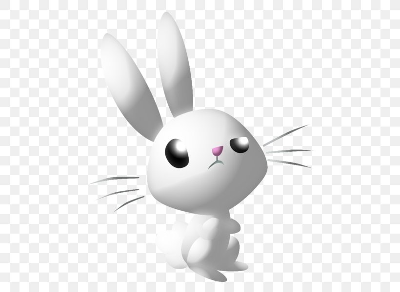 Domestic Rabbit Hare Easter Bunny Whiskers, PNG, 800x600px, Domestic Rabbit, Cartoon, Computer, Easter, Easter Bunny Download Free