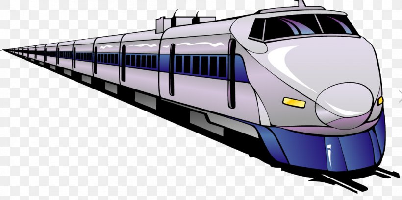 Train Rail Transport High-speed Rail Clip Art, PNG, 1004x501px, Train, Bullet Train, Free Content, High Speed Rail, Highspeed Rail Download Free