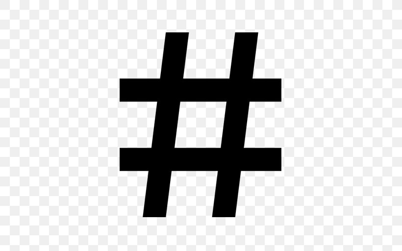Hashtag Number Sign Clip Art, PNG, 512x512px, Hashtag, Brand, Cross, Flat Design, Logo Download Free