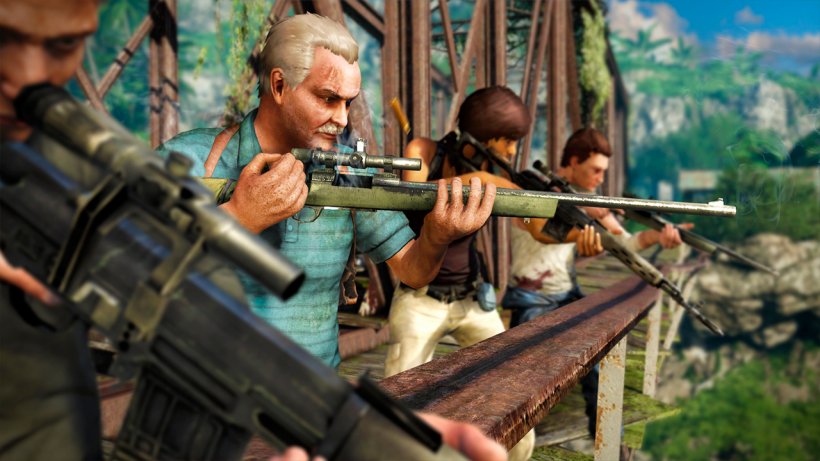 Far Cry 3 Far Cry 2 Far Cry 5 Cooperative Gameplay Video Game, PNG, 1280x720px, Watercolor, Cartoon, Flower, Frame, Heart Download Free