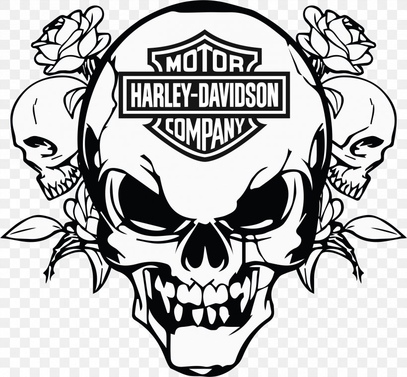 Harley-Davidson Sportster Motorcycle Harley-Davidson Evolution Engine Clip Art, PNG, 2509x2324px, Harleydavidson, Artwork, Black And White, Bone, Brand Download Free