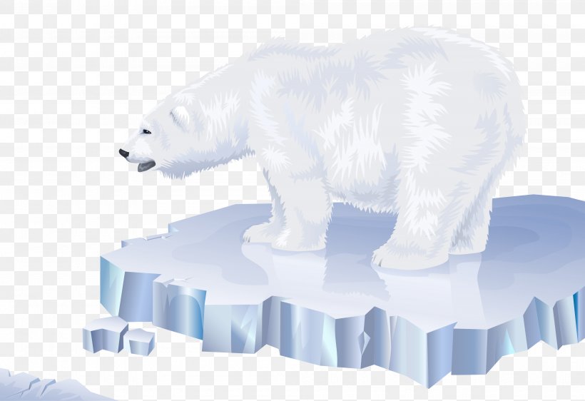 Polar Bear Arctic Polar Regions Of Earth, PNG, 4000x2744px, Polar Bear, Arctic, Bear, Carnivoran, Ice Download Free