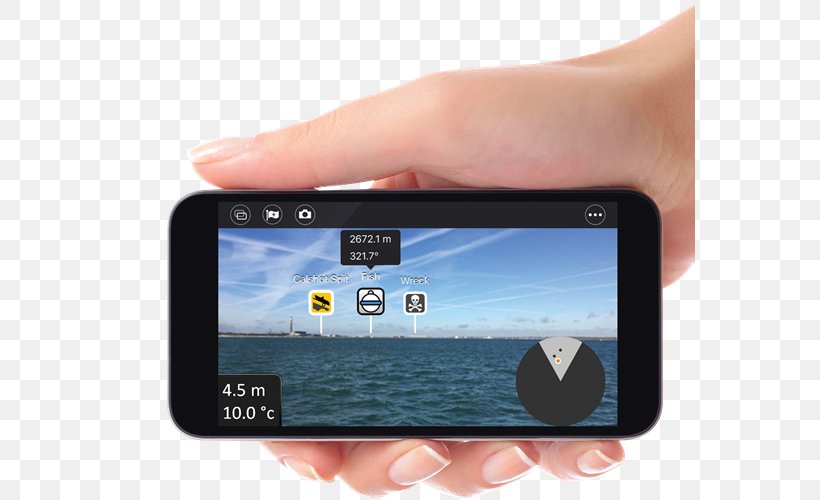 Smartphone GPS Navigation Systems Raymarine Dragonfly PRO Raymarine Plc Chirp, PNG, 571x500px, Smartphone, Chirp, Communication Device, Computer Software, Electronic Device Download Free