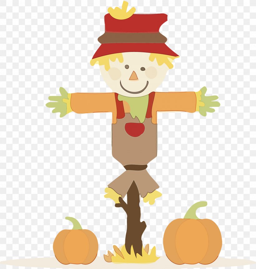 Cartoon Plant, PNG, 2860x3000px, Scarecrow, Autumn, Cartoon, Paint, Plant Download Free