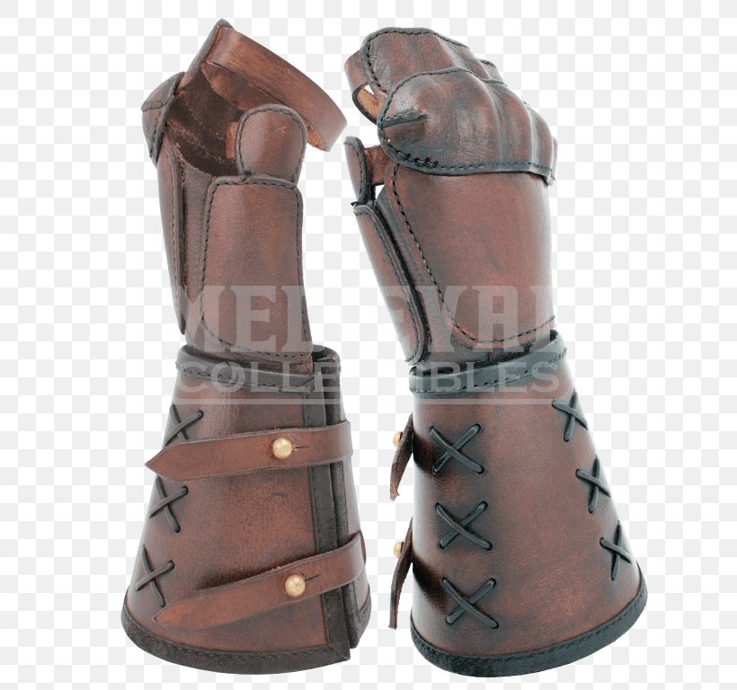 Gauntlet Bracer Leather Glove Costume, PNG, 768x768px, Gauntlet, Armour, Boot, Bracer, Brown Download Free