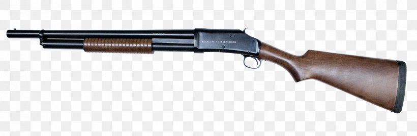 Shotgun Winchester Model 1897 Firearm Escopeta De Corredera Calibre 12, PNG, 1800x592px, Watercolor, Cartoon, Flower, Frame, Heart Download Free
