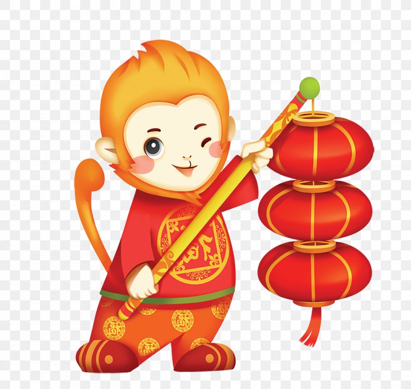 Sun Wukong Monkey, PNG, 1089x1033px, Monkey, Art, Cartoon, Chinese New Year, Clip Art Download Free