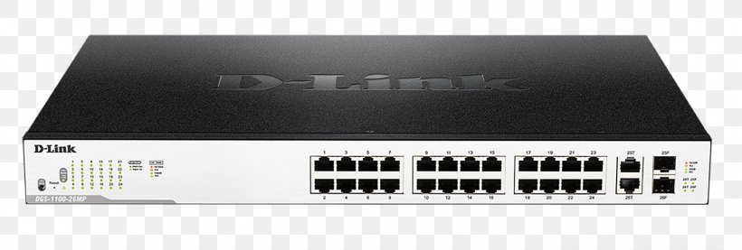 Network Switch Power Over Ethernet Gigabit Ethernet D-Link Small Form-factor Pluggable Transceiver, PNG, 1646x557px, Network Switch, Audio Receiver, Brand, Computer Accessory, Computer Network Download Free
