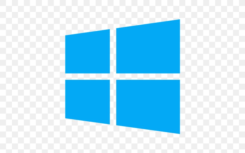 Windows 8 Microsoft Windows 7 Logo, PNG, 512x512px, Windows 8, Area, Azure, Blue, Brand Download Free