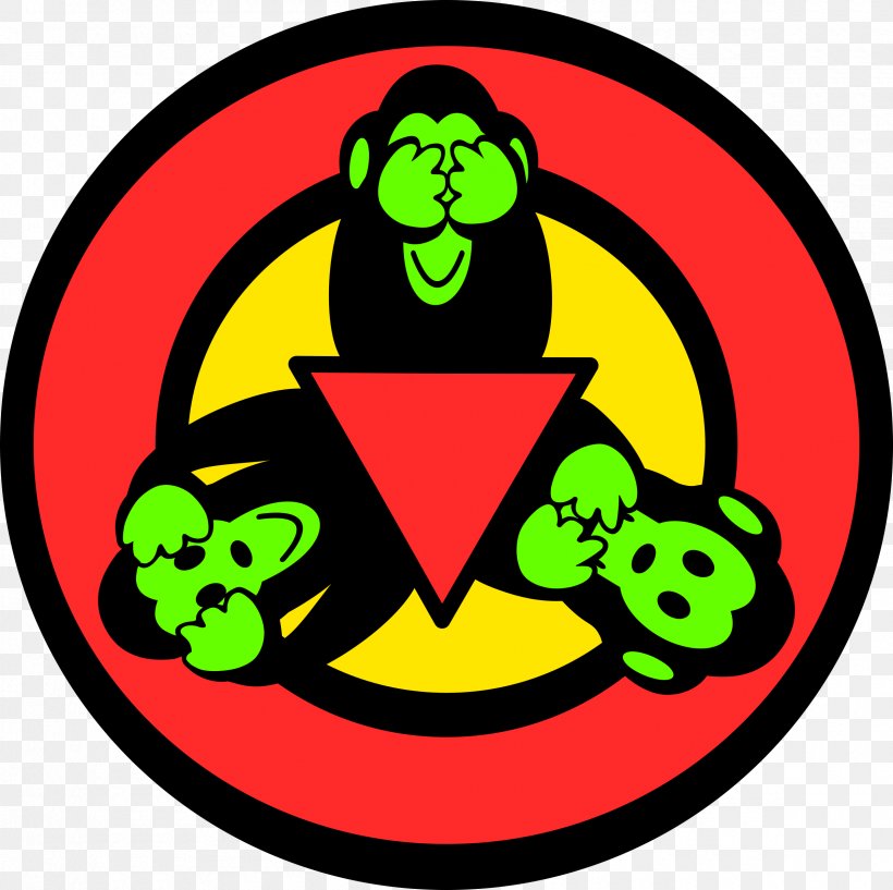 Clip Art Three Wise Monkeys Openclipart Image, PNG, 2400x2394px, Three Wise Monkeys, Area, Artwork, Drawing, Emoticon Download Free