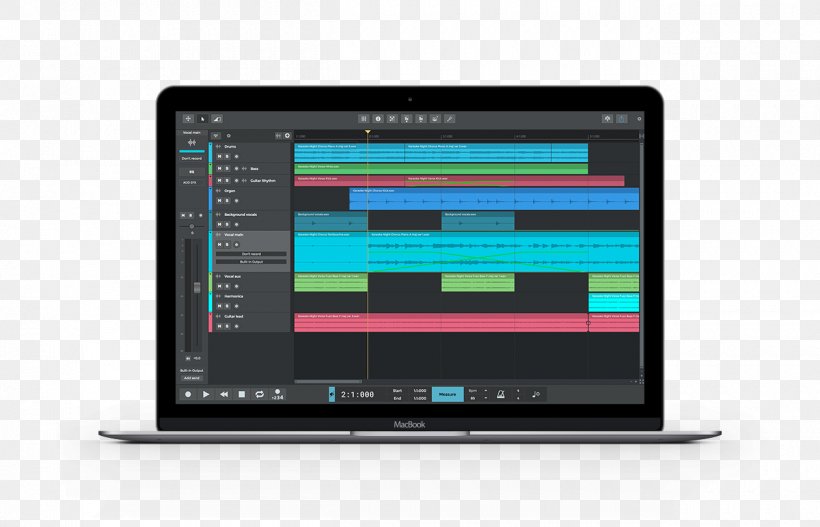 N-Track Studio Recording Studio MIDI Android Digital Audio Workstation, PNG, 1260x810px, Watercolor, Cartoon, Flower, Frame, Heart Download Free