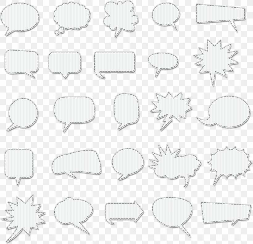 Speech Balloon Bubble Clip Art, PNG, 1300x1255px, Speech Balloon, Area, Black And White, Bubble, Cartoon Download Free