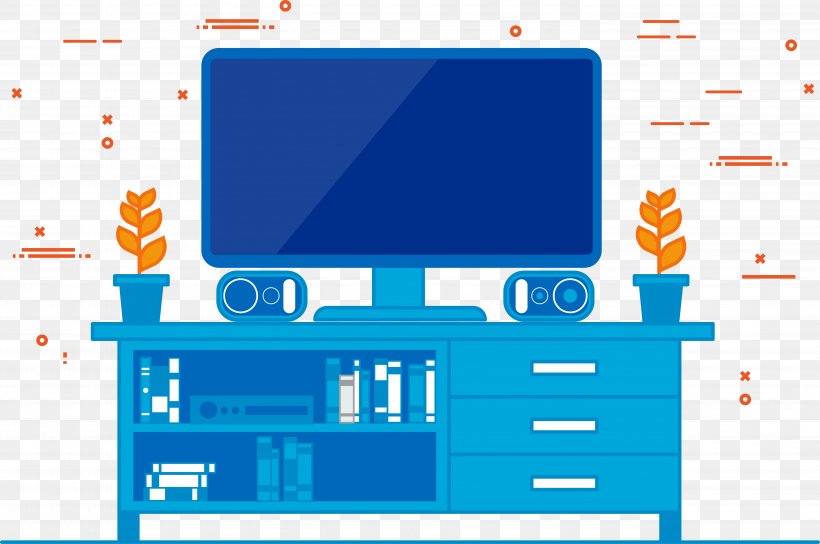 Computer Monitor Graphic Design Television Illustration, PNG, 5693x3782px, Computer Monitor, Book Design, Brand, Color Television, Communication Download Free