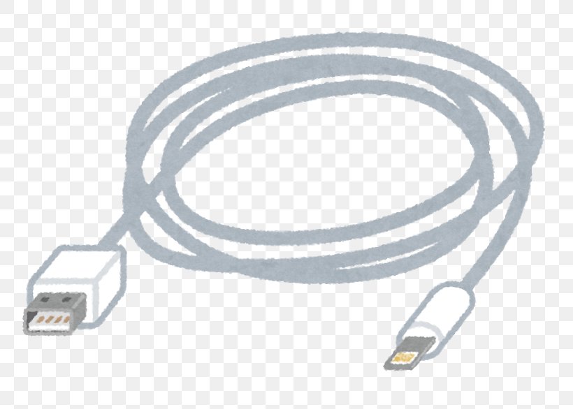 Serial Cable Electrical Cable Thunderbolt Lightning いらすとや, PNG, 800x586px, Serial Cable, Audio And Video Connector, Cable, Data Transfer Cable, Displayport Download Free