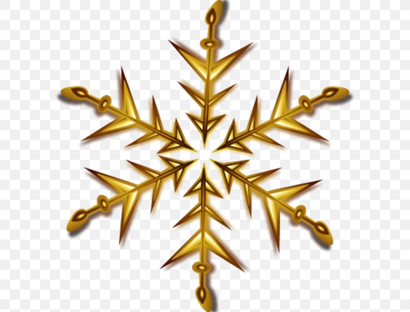 Snowflake Gold Clip Art, PNG, 600x625px, Snowflake, Brass, Christmas, Christmas Decoration, Christmas Ornament Download Free