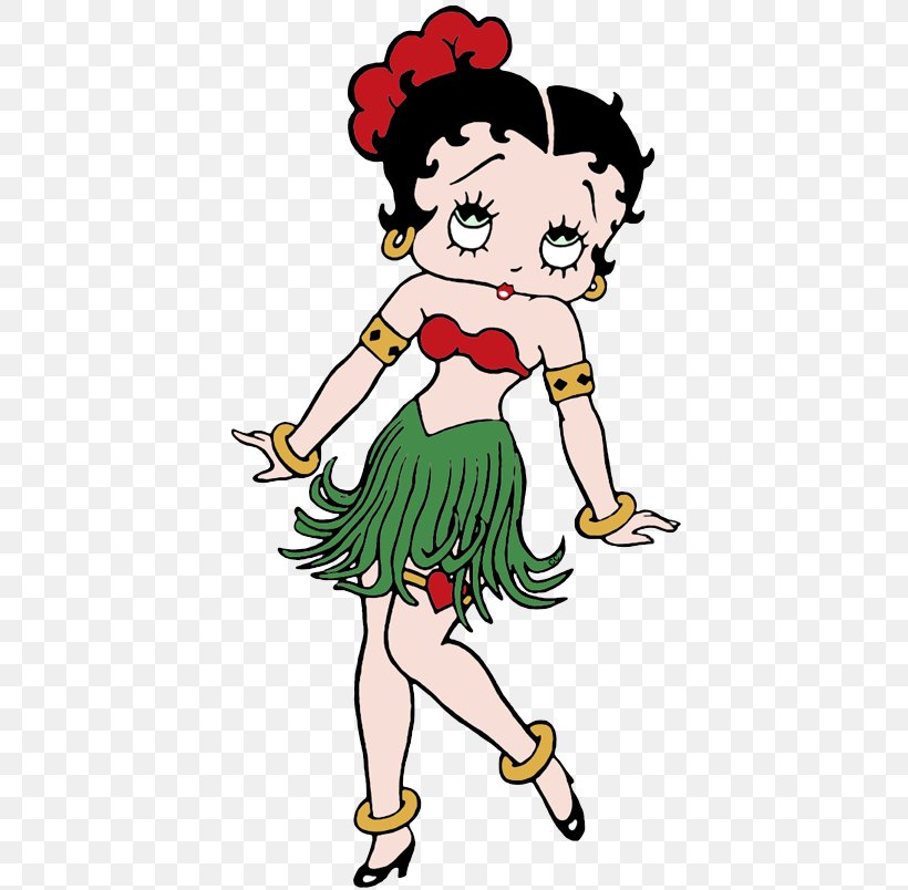 Betty Boop Saint Patrick's Day Animation, PNG, 424x804px, Watercolor, Cartoon, Flower, Frame, Heart Download Free