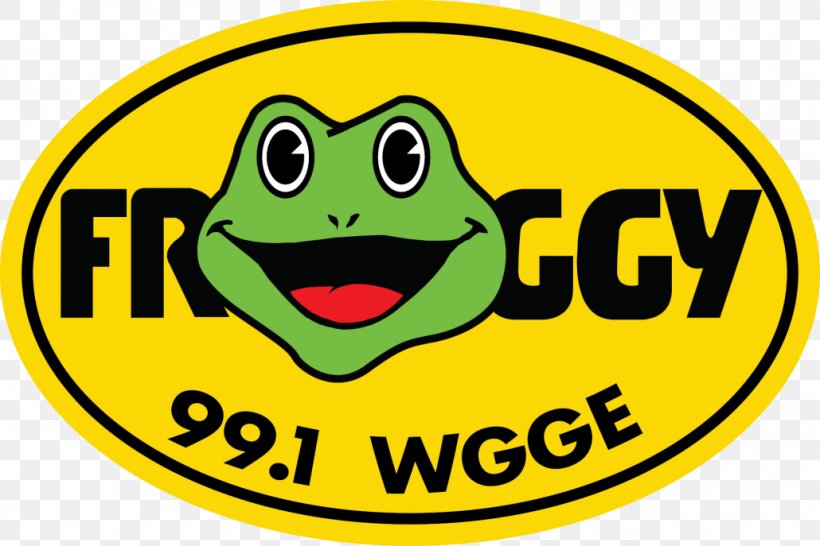 Froggy WGGE Parkersburg WGGY Radio Station, PNG, 1030x687px, Froggy, Amphibian, Area, Brand, Country Music Download Free