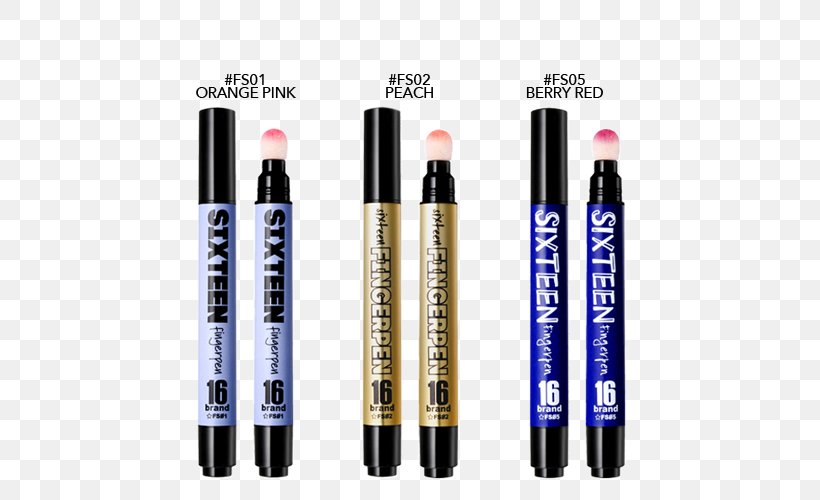 NPW Unicorn Ballpoint Pen Finger Color Lip, PNG, 500x500px, Pen, Color, Cosmetics, Dye, Eye Shadow Download Free