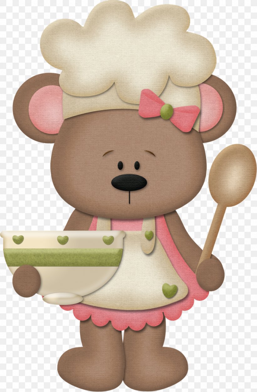 Bear Cooking Chef Clip Art, PNG, 900x1374px, Watercolor, Cartoon, Flower, Frame, Heart Download Free
