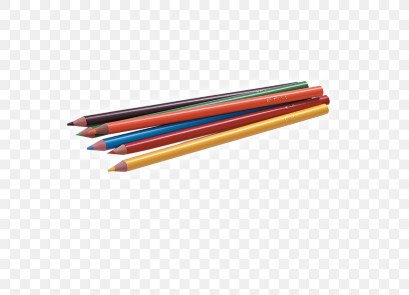 Colored Pencil Stationery, PNG, 591x592px, Pencil, Color, Colored Pencil, Drawing, Material Download Free
