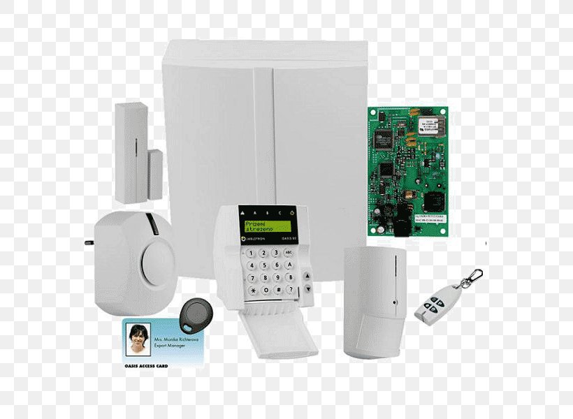 Security Alarms & Systems Jablotron Alarm Device Telephony, PNG ...