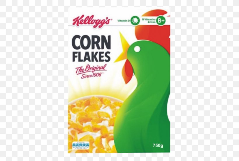 Corn Flakes Breakfast Cereal Frosted Flakes Crunchy Nut Kellogg's, PNG, 500x554px, Corn Flakes, Allbran, Beak, Breakfast Cereal, Cereal Download Free