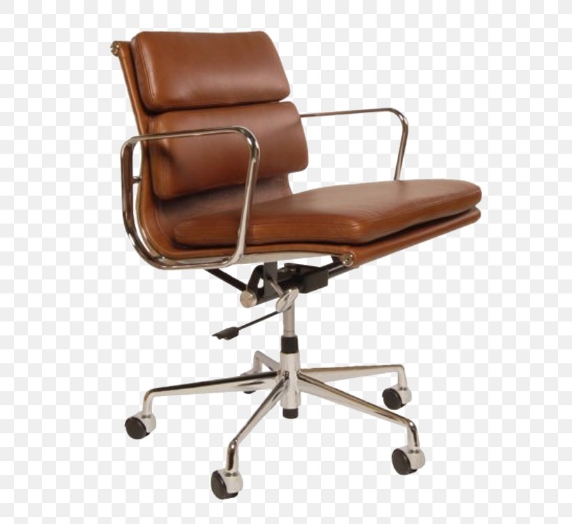 Eames Lounge Chair Office & Desk Chairs Swivel Chair, PNG, 750x750px, Eames Lounge Chair, Armrest, Artificial Leather, Chair, Charles And Ray Eames Download Free